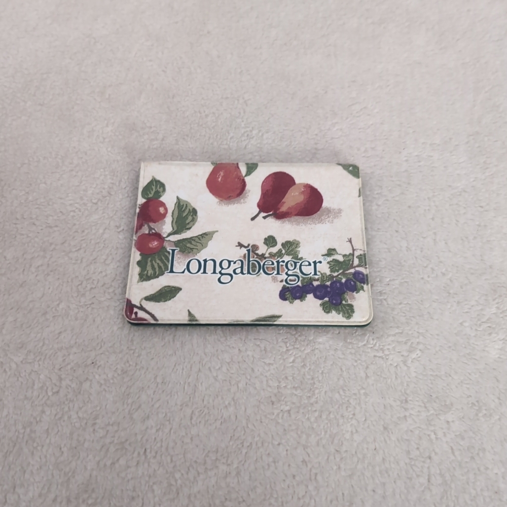 Longaberger Post It Note Pad Holder